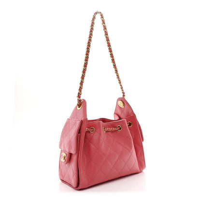 Mini Quilted Caviar Handbag