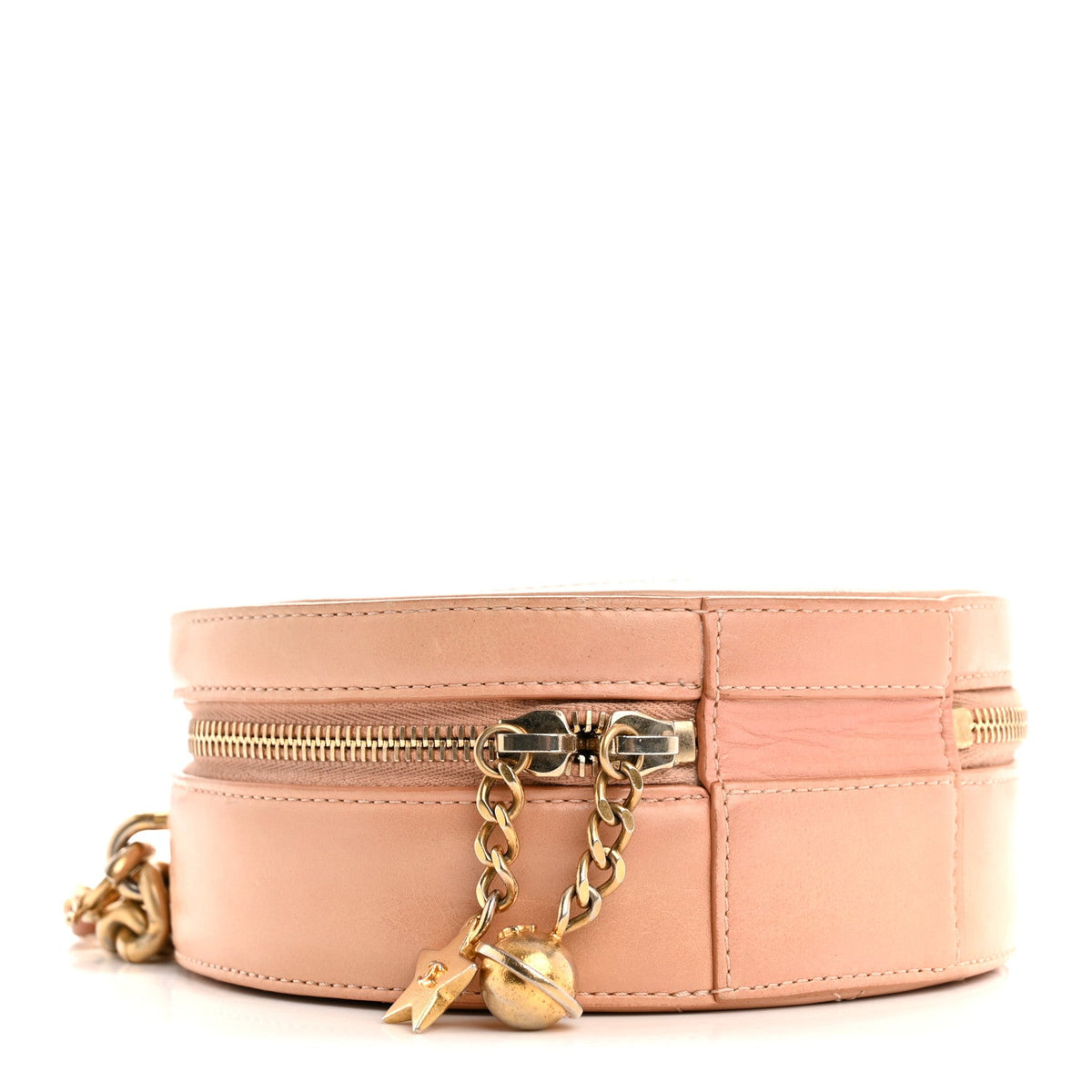 Calfskin Handbag - Beige