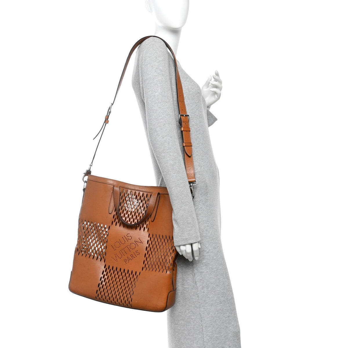 Nomade Grand Damier North West Cognac Handbag