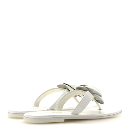 Chanel Patent Calfskin Camellia Women's Shoes