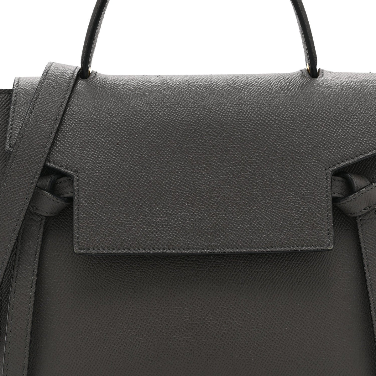 Calfskin Belt Bag - Grey