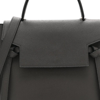 Calfskin Belt Bag - Grey