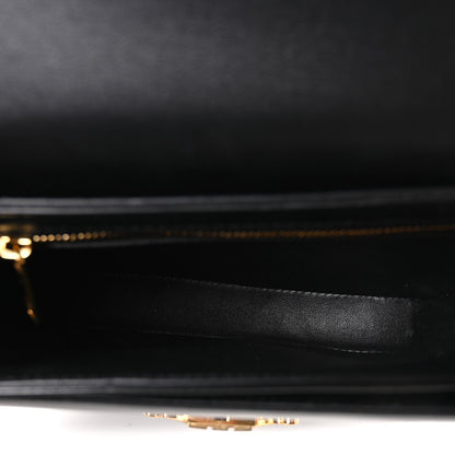 Calfskin Handbag - Black
