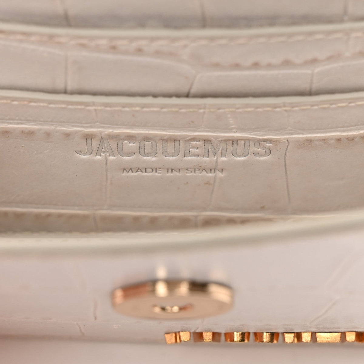 Calfskin Handbag - White