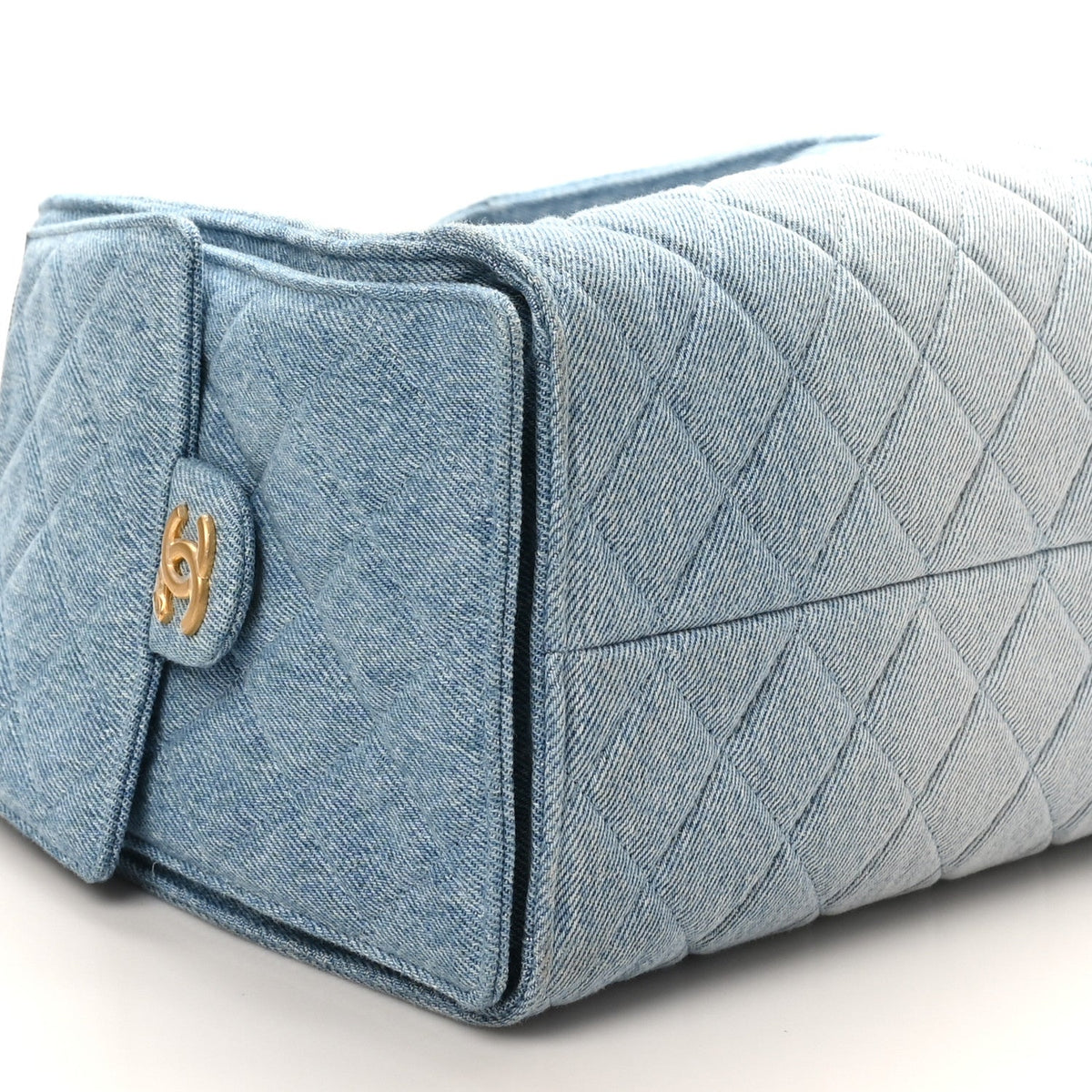 Medium Quilted Handbag - Blue