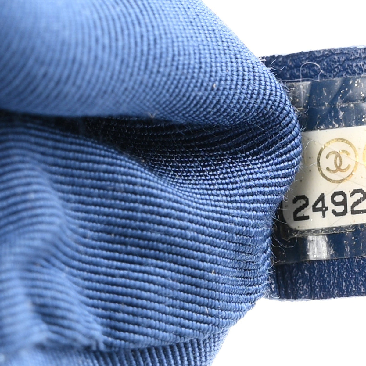 Small Quilted Lambskin Backpack - Blue