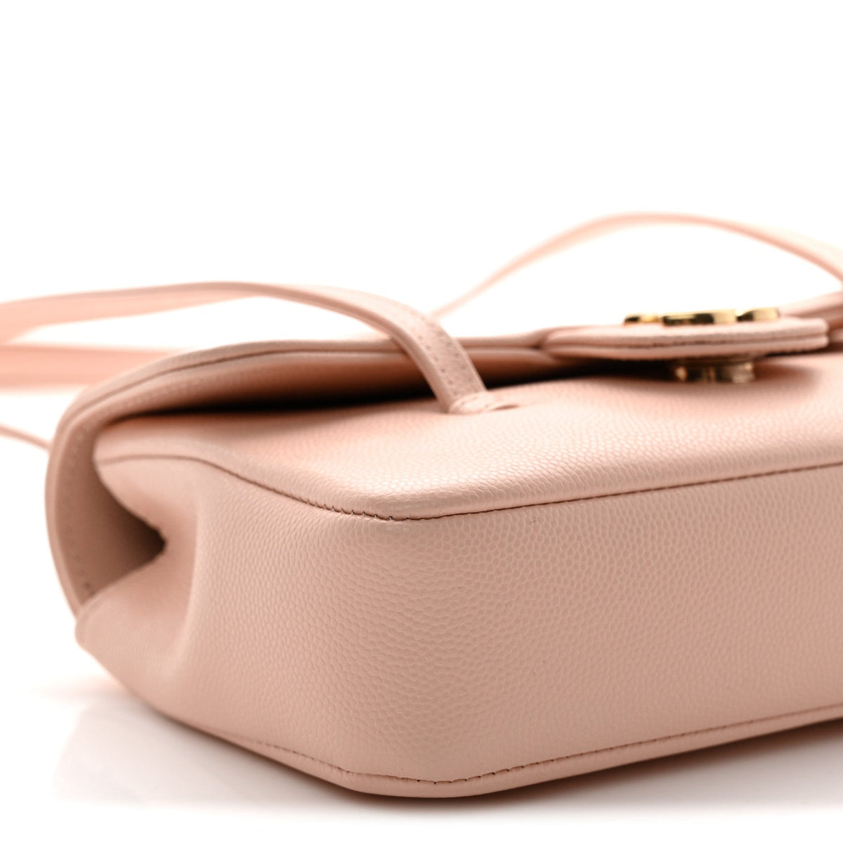 Mini Caviar Shoulder Bag - Pink