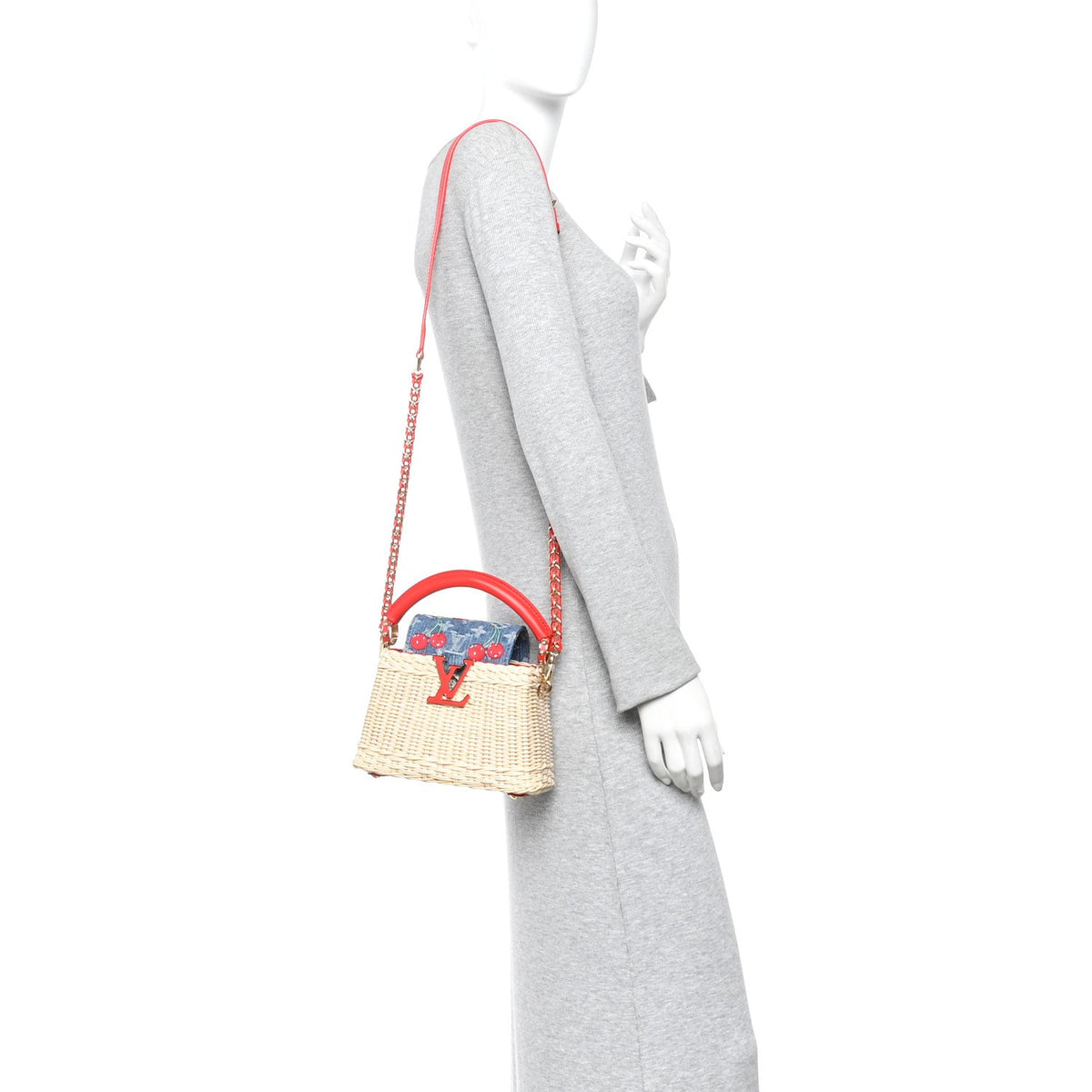 Mini Calfskin Handbag - Tan