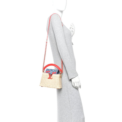 Mini Calfskin Handbag - Tan