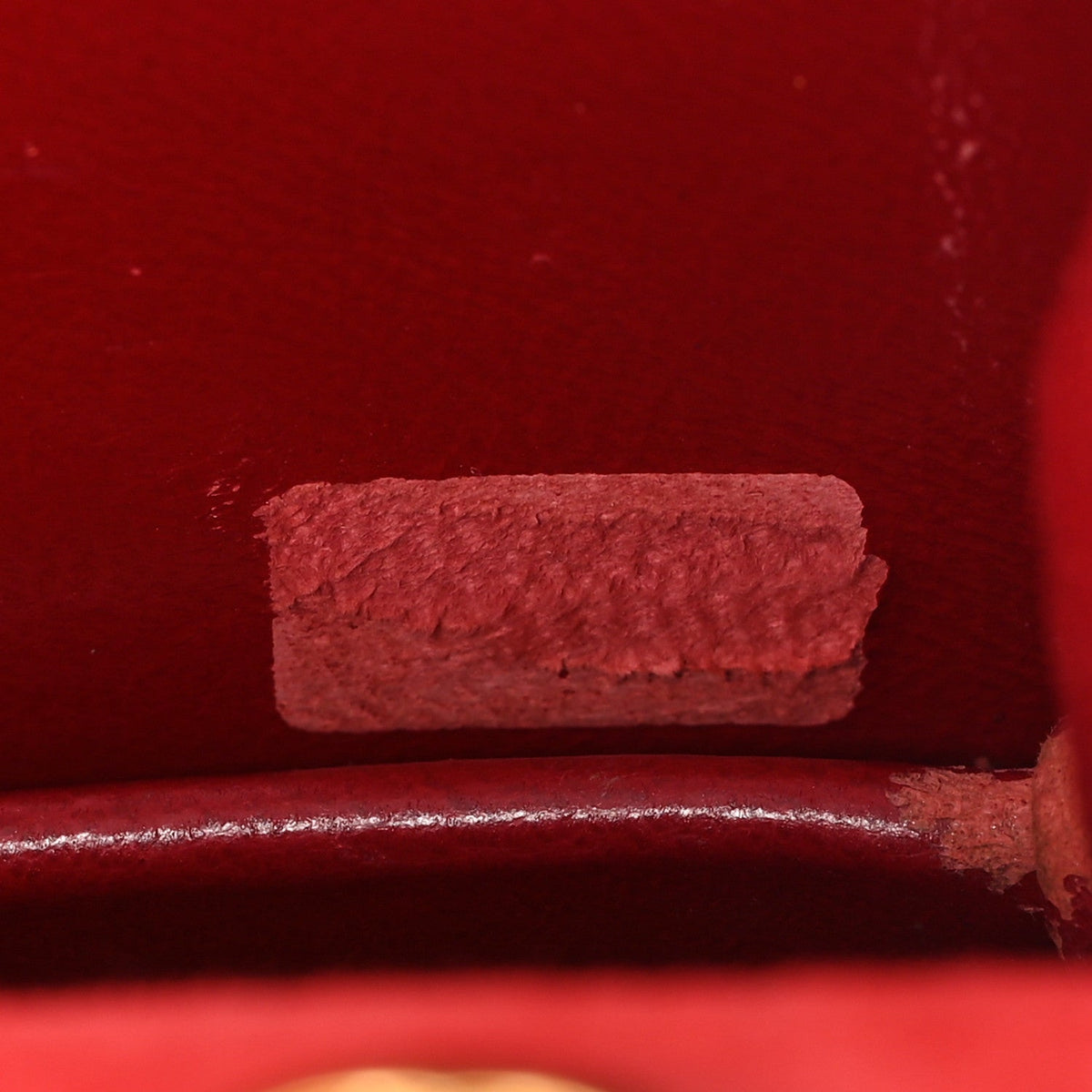 Mini Quilted Suede Flap Shoulder Bag - Red