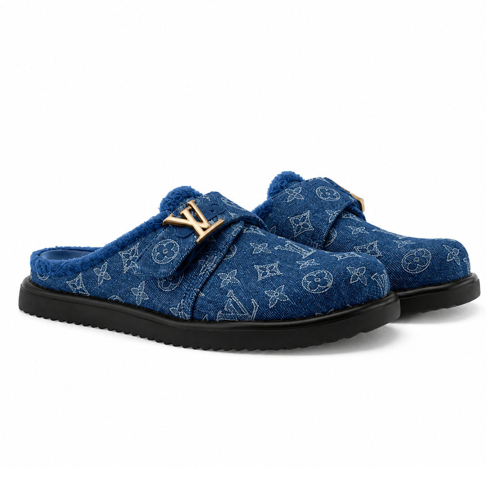 Easy Mule Sandals Blue