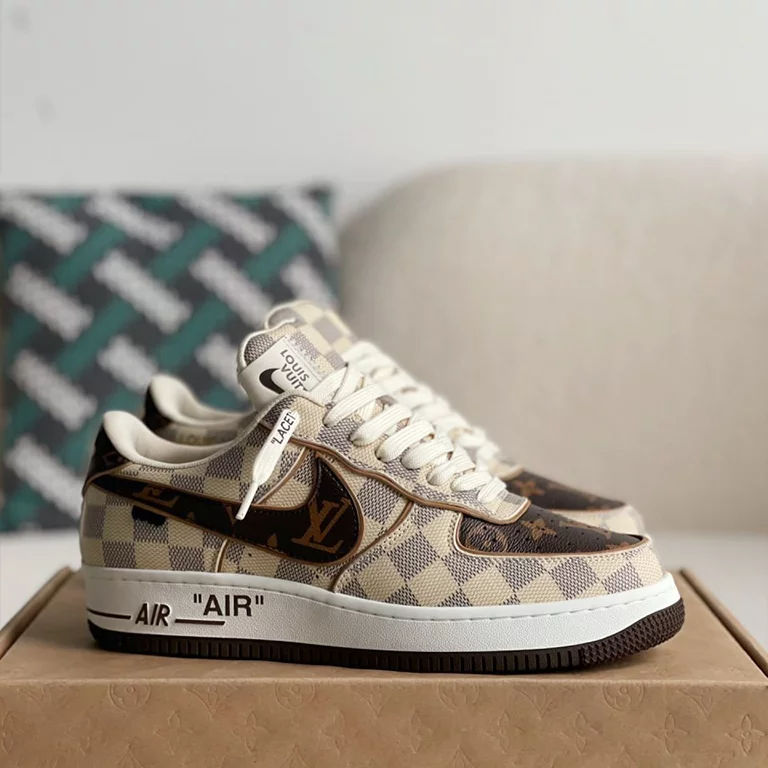 Air Force 1 Low 'Damier Canvas' - Low-Top Sneaker