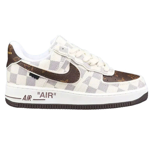 Af1 Damier Heat Check - Low-Top Sneaker