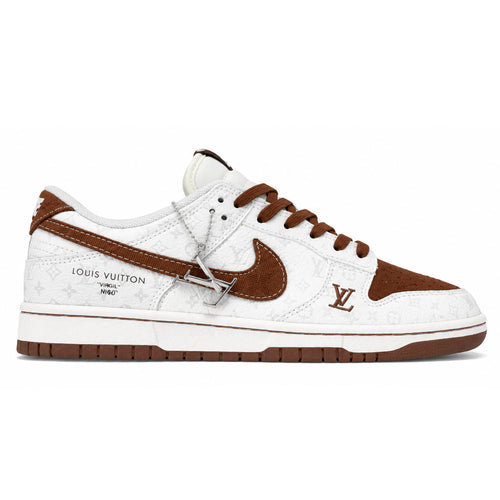 Sb Dunk Low Brown/White Monogram Edition