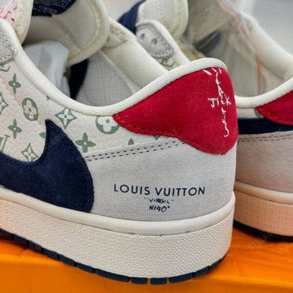 Air Jordan 1 Low Â€Œtricolor Monogram' - Low-Top Sneaker