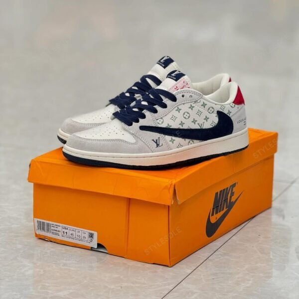 Air Jordan 1 Low Â€Œtricolor Monogram' - Low-Top Sneaker