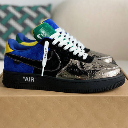 Air Force 1 Multicolor Patch Work - Low-Top Sneaker
