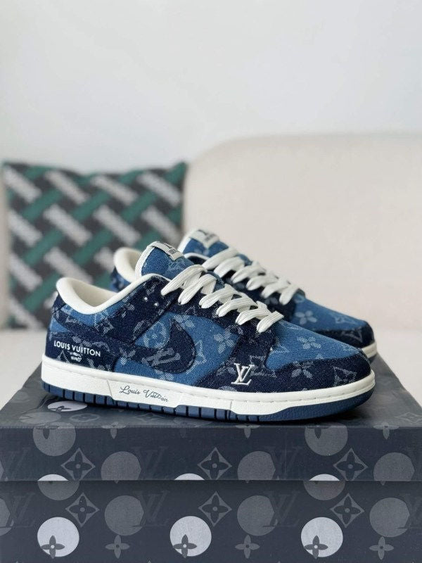 Dunk Low Sneaker Blue Denim