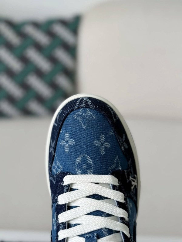 Dunk Low Sneaker Blue Denim