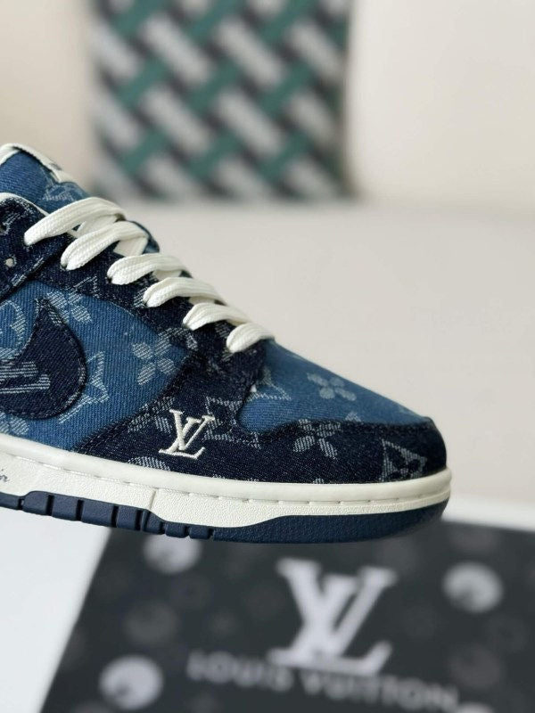 Dunk Low Sneaker Blue Denim