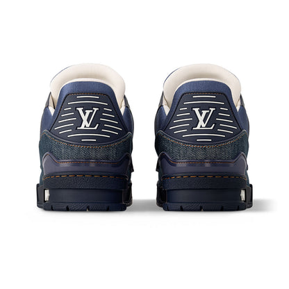 Trainer Navy - Blue Low-Top Sneaker