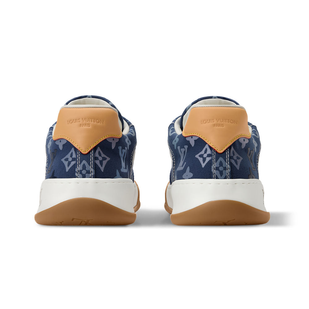 Tilted Sneaker - Blue Low-Top Sneaker