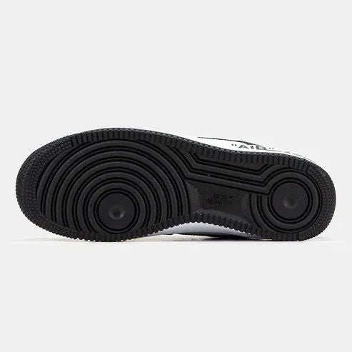 Air Force 1 Low ' Black White Monogram' - Low-Top Sneaker