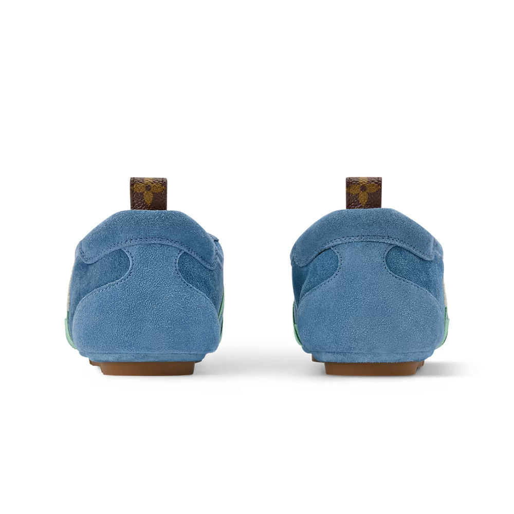 Sneakerina Azure - Blue Low-Top Sneaker
