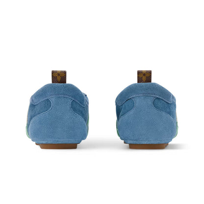 Sneakerina Azure - Blue Low-Top Sneaker