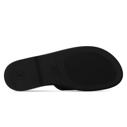 Portofino Mule - Black Slip-On Mule