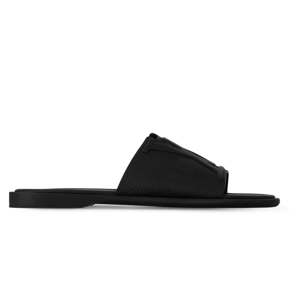 Portofino Mule - Black Slip-On Mule