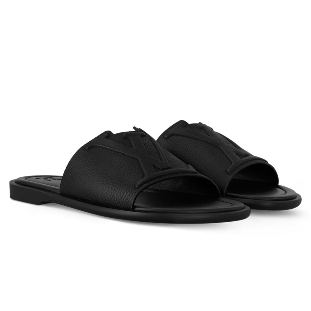 Portofino Mule - Black Slip-On Mule