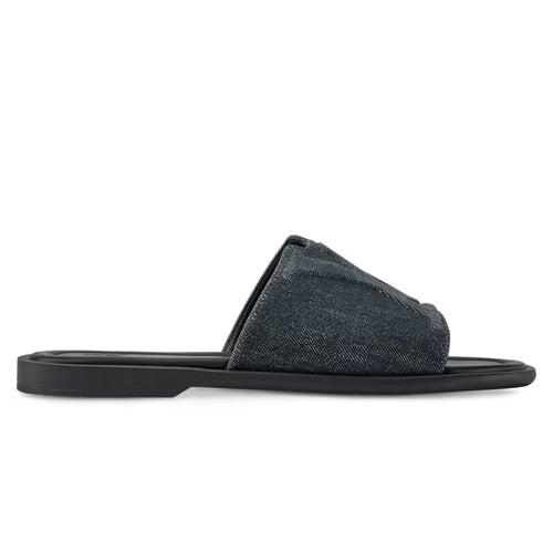 Portofino Mule - Black Slip-On Mule