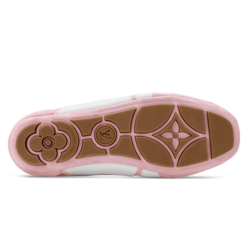Sneakerina Pink - Low-Top Casual Lace-Up Shoe