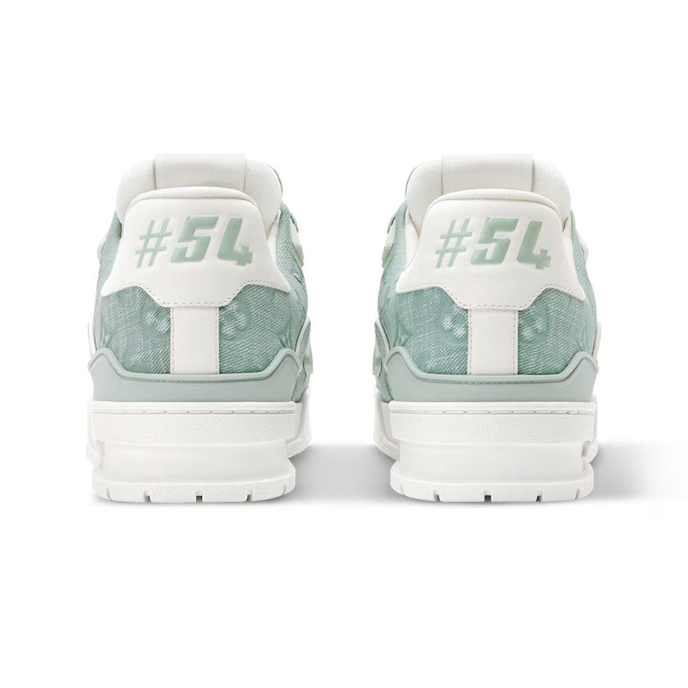 Trainer Green Canvas