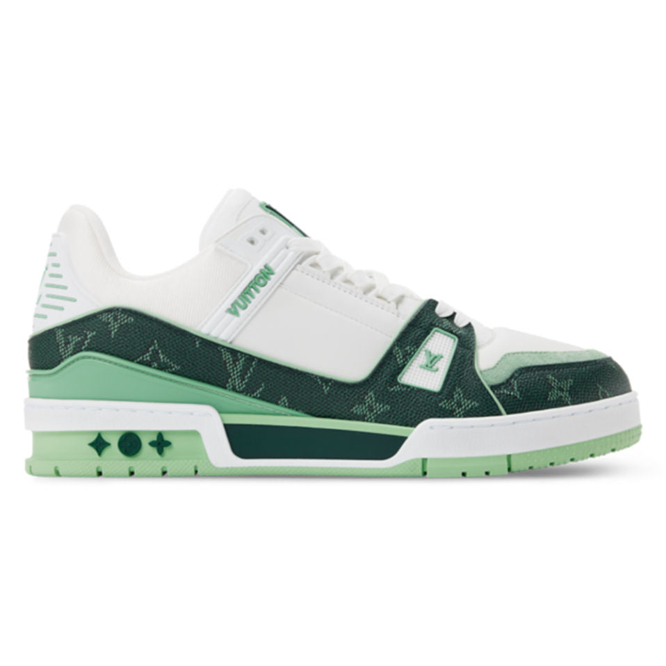 Trainer Sneaker 'Denim Monogram Green'