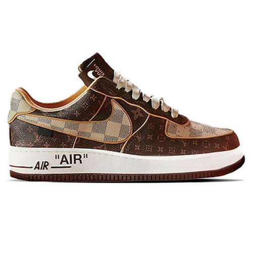 Air Force 1 Low Monogram Brown - Low-Top Sneaker