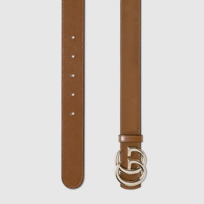 Women's Reversible Double G Buckle Canvas Belt