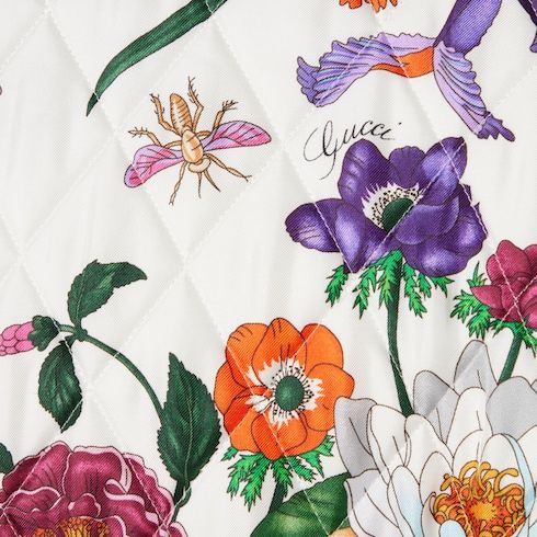 Women's Printed Quilted Twill Jacket