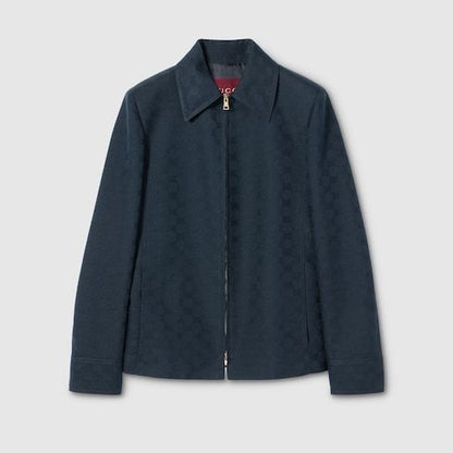 Women's Cotton Gabardine Zip Jacket