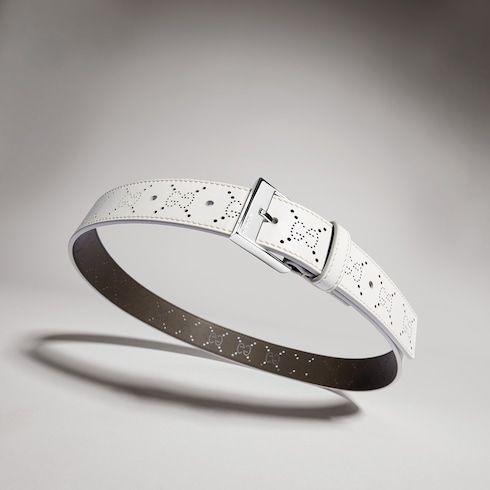 Women's Squared Buckle Leather Belt