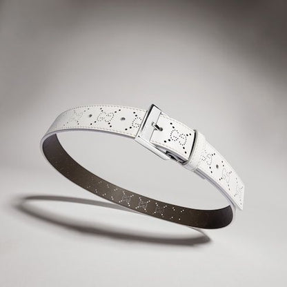 Women's Squared Buckle Leather Belt