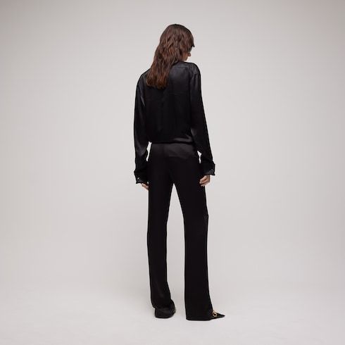 Women's Crêpe Satin Pants
