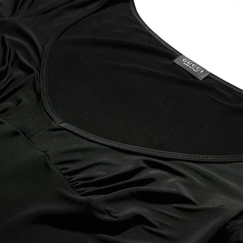 Women's Viscose Jersey T-Shirt with Metal Tag