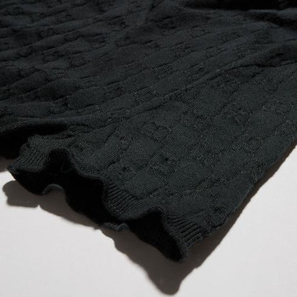 Women's Devoré Cotton Knit Crewneck T-Shirt