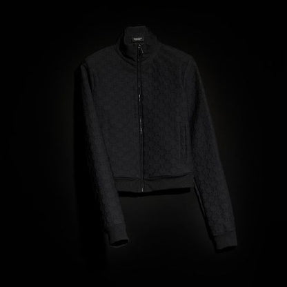Women's Jacquard Jersey Zip Jacket