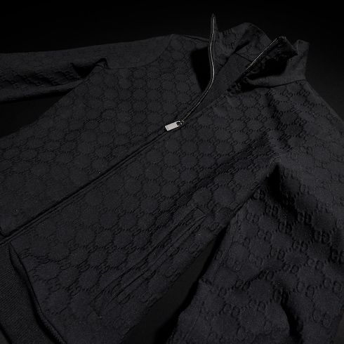 Women's Jacquard Jersey Zip Jacket