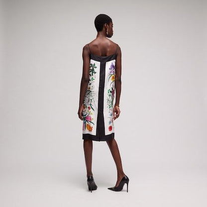 Women's Printed Silk Twill Dress