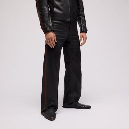Men's Coated Cotton Twill Denim Pants