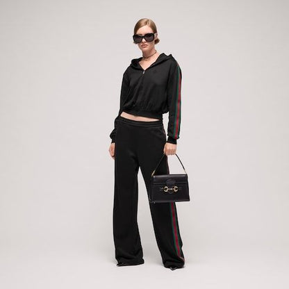 Women's Stretch Cotton Jersey Zip Jacket